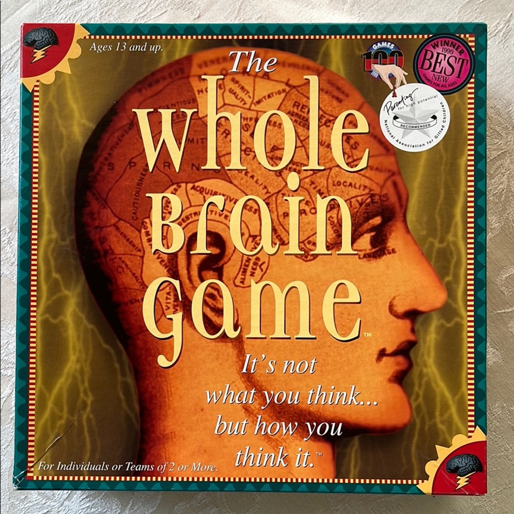 The Whole Brain Game It's not what you think...but how you think it.